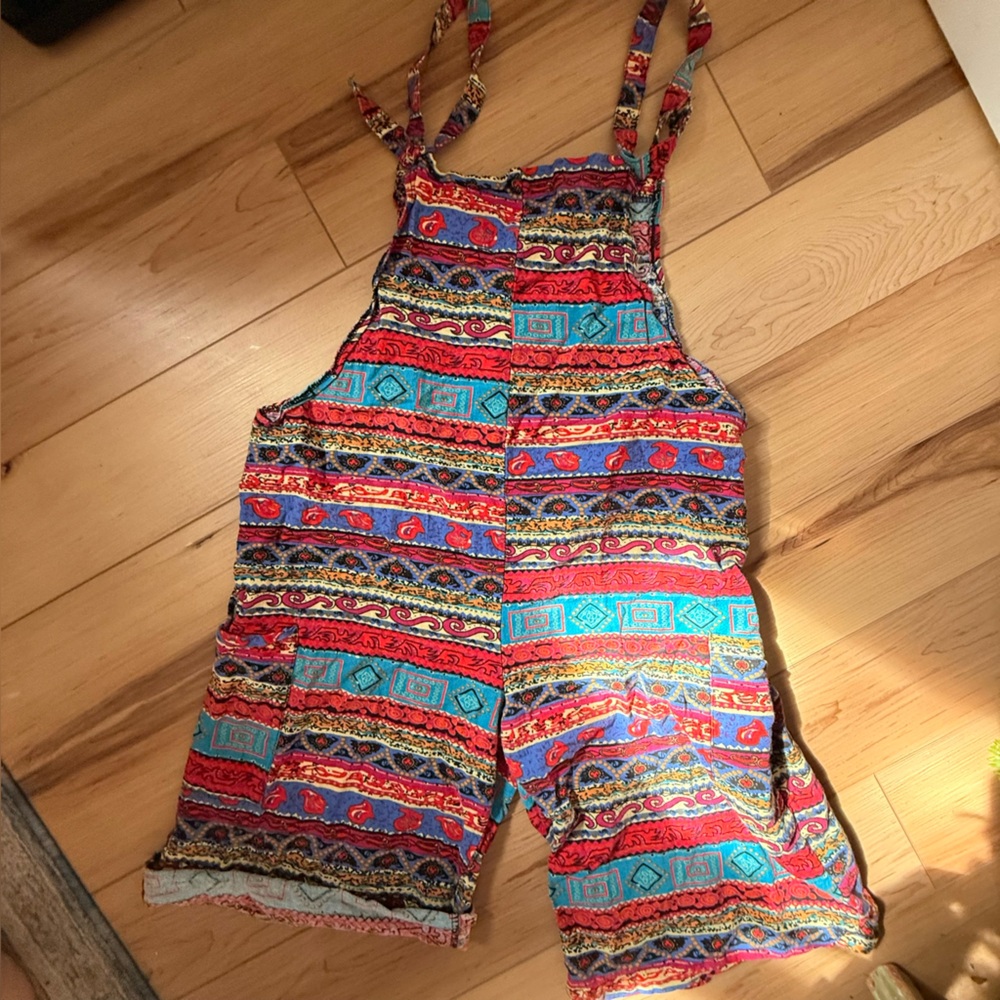 Colorful Striped Jumpsuit